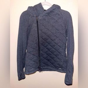 UGG Women’s Quilted Side Zip Hooded Jacket w/ Thumb holes‎ size Small